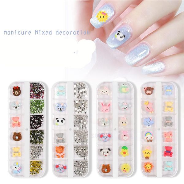 nail art kits cartoon jewelry bear sun flower boxes three-dimensional mixed rhinestone rivet accessories set
nail art kits cartoon jewelry bear sun flower boxes three-dimensional mixed rhinestone rivet accessories set