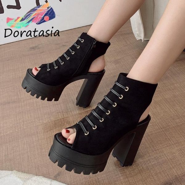 gladiator high heel women fish mouth chunky shoes peep toe sandals black cool fashion
gladiator high heel women fish mouth chunky shoes peep toe sandals black cool fashion