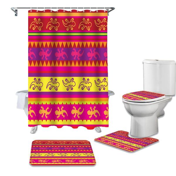 shower curtains mexican lizard fabric bathroom curtain set bath mat sets with hooks non-slip pedestal rug toilet cover
shower curtains mexican lizard fabric bathroom curtain set bath mat sets with hooks non-slip pedestal rug toilet cover