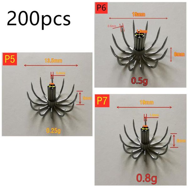 fishing hooks 200pcs stainless steel small squid p5 p6 p7 umbrella mini tool spain fish bait lure artisan accessories jig pesca
fishing hooks 200pcs stainless steel small squid p5 p6 p7 umbrella mini tool spain fish bait lure artisan accessories jig pesca
