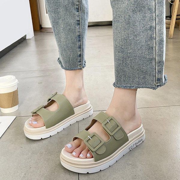 dress shoes 2021 summer ladies platform sandals casual chunky leather outdoor beach flat, Black
dress shoes 2021 summer ladies platform sandals casual chunky leather outdoor beach flat, Black