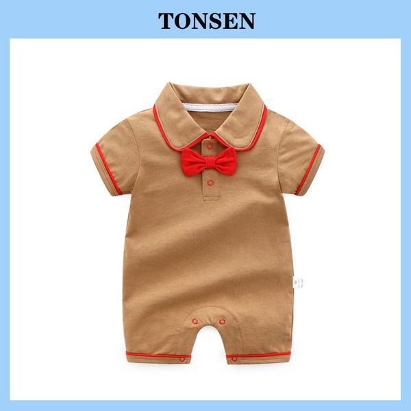 jumpsuits tonsen 0-2y born baby boys girls romper clothes contrast color cotton shirt collar short-sleeved jumpsuit+bowtie babe costume, Blue
jumpsuits tonsen 0-2y born baby boys girls romper clothes contrast color cotton shirt collar short-sleeved jumpsuit+bowtie babe costume, Blue