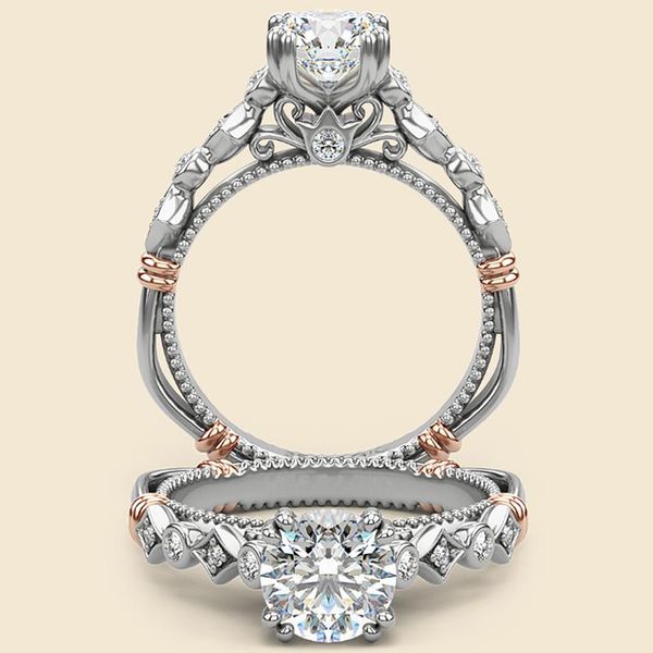 white gold rose wraps moissanite diamond ring women elegant vintage wedding party engagement anniversary cluster rings, Golden;silver
white gold rose wraps moissanite diamond ring women elegant vintage wedding party engagement anniversary cluster rings, Golden;silver