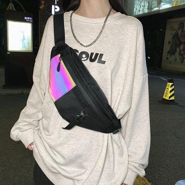 waist bags reflective fanny pack purse female belt bag street trend shoulder crossbody nylon chest hip hop
waist bags reflective fanny pack purse female belt bag street trend shoulder crossbody nylon chest hip hop