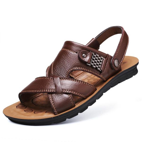 sandals 2021 spring men's fashion trend leather beach shoes large size 37-47 casual and slippers men, Black
sandals 2021 spring men's fashion trend leather beach shoes large size 37-47 casual and slippers men, Black