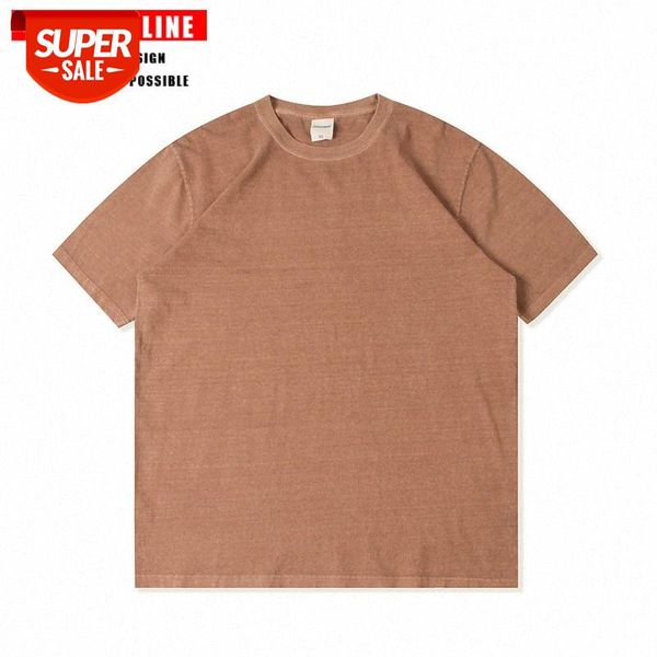 streetwear men solid color washed half-sleeve bottoming shirt light version sand tide brand couples high street sports short-sleeved t #wy7u, White;black
streetwear men solid color washed half-sleeve bottoming shirt light version sand tide brand couples high street sports short-sleeved t #wy7u, White;black
