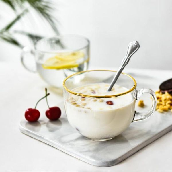 wine glasses cutelife nordic gloden transparent glass tea coffee milk juice heat-resistant cup breakfast with anti-scalding handle 460ml
wine glasses cutelife nordic gloden transparent glass tea coffee milk juice heat-resistant cup breakfast with anti-scalding handle 460ml