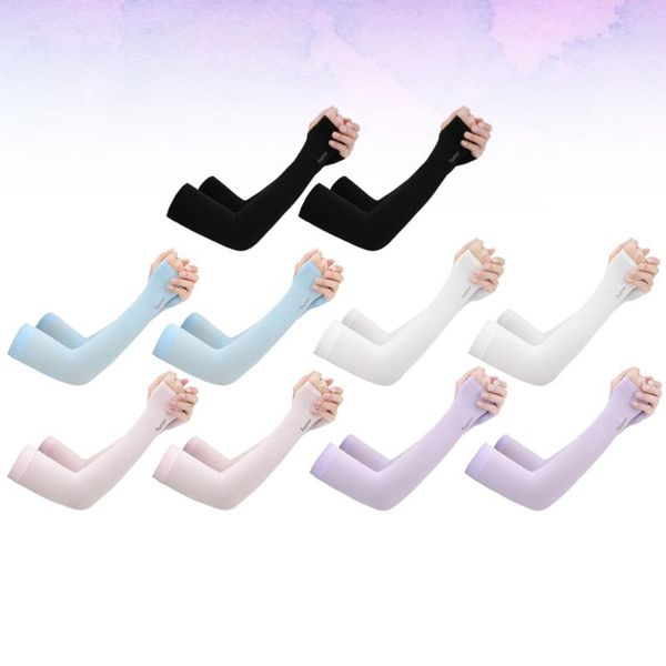 elbow & knee pads 5 pairs uv protection arm sleeves breathable ice silk sleeve sun protect oversleeve cooling covers for outdoor driving (bl, Black;gray
elbow & knee pads 5 pairs uv protection arm sleeves breathable ice silk sleeve sun protect oversleeve cooling covers for outdoor driving (bl, Black;gray