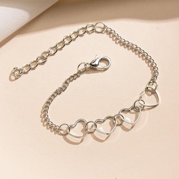 link, chain simple european american hollow love necklace women's personality wild trend design sense bracelet fashion jewelry women, Black
link, chain simple european american hollow love necklace women's personality wild trend design sense bracelet fashion jewelry women, Black