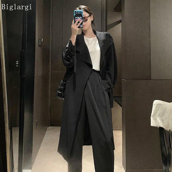 women's trench coats long coat for women fashion windbreaker spring autumn 2021 british style clothes moda feminina blet overcoat, Tan;black
women's trench coats long coat for women fashion windbreaker spring autumn 2021 british style clothes moda feminina blet overcoat, Tan;black