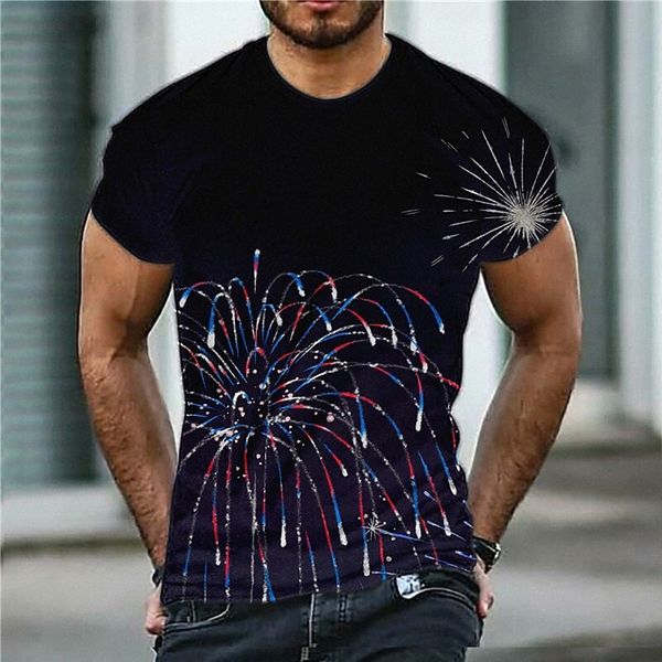 men's t shirt 3d print graphic crew neck fireworks daily sports print short sleeve casual classic designer big and tall black f5bq#, White;black
men's t shirt 3d print graphic crew neck fireworks daily sports print short sleeve casual classic designer big and tall black f5bq#, White;black
