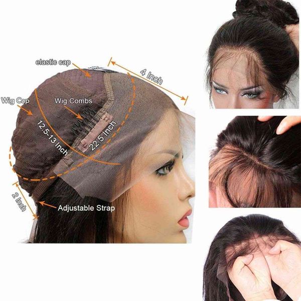 silky straight lace front wig brazilian virgin human hair 360 lace wigs for women natural color, Black;brown
silky straight lace front wig brazilian virgin human hair 360 lace wigs for women natural color, Black;brown