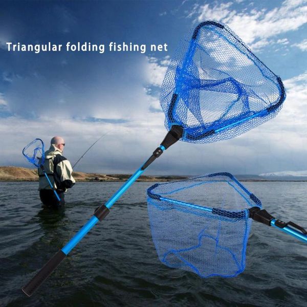 80cm retractable aluminum alloy single triangular folding ultra-light handle fishing landing net accessories
80cm retractable aluminum alloy single triangular folding ultra-light handle fishing landing net accessories