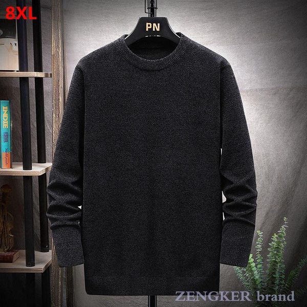 men's sweaters autumn plus size sweater loose casual all-match pullover warm clothes mens 7xl 8xl, White;black
men's sweaters autumn plus size sweater loose casual all-match pullover warm clothes mens 7xl 8xl, White;black
