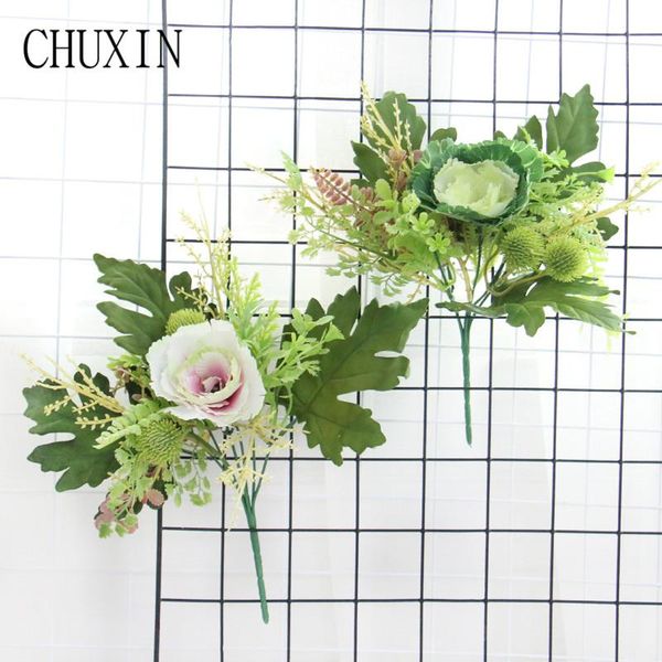 cabbage simulation plants artificial flower bouquet green potted home garden decoration diy layout fake decorative flowers & wreaths
cabbage simulation plants artificial flower bouquet green potted home garden decoration diy layout fake decorative flowers & wreaths