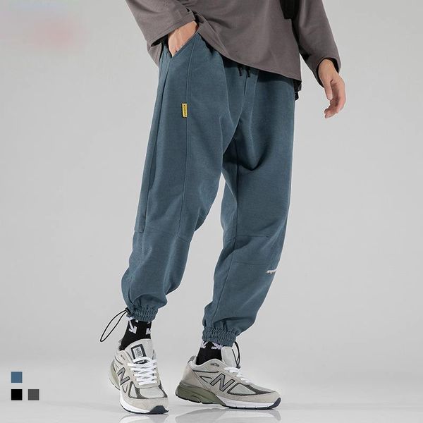 hanlu japanese men's clothing in spring 2021, trousers with drawstring stitching printed loose casual pants men, Black
hanlu japanese men's clothing in spring 2021, trousers with drawstring stitching printed loose casual pants men, Black