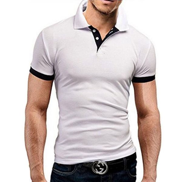 men's polos 2021 brand casual shirts short sleeve men summer cotton breathable tee asian size m-5xl, White;black
men's polos 2021 brand casual shirts short sleeve men summer cotton breathable tee asian size m-5xl, White;black