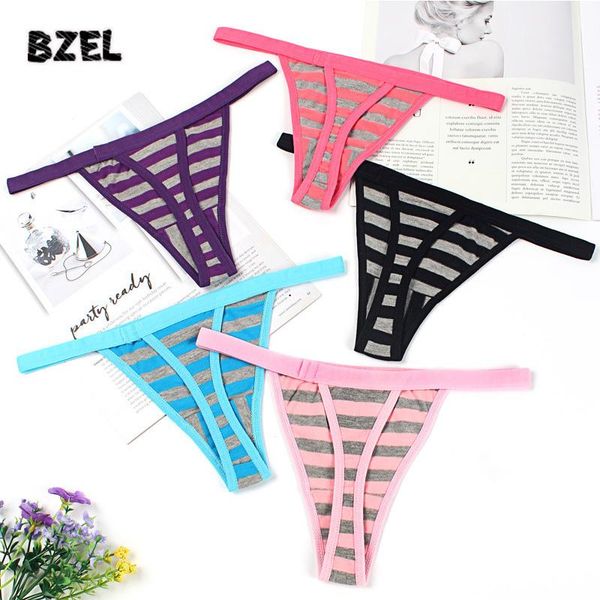 women's panties bzel cotton sport underwear seamless thongs low waist stripe female g-string comfort breathable thong, Black;pink
women's panties bzel cotton sport underwear seamless thongs low waist stripe female g-string comfort breathable thong, Black;pink