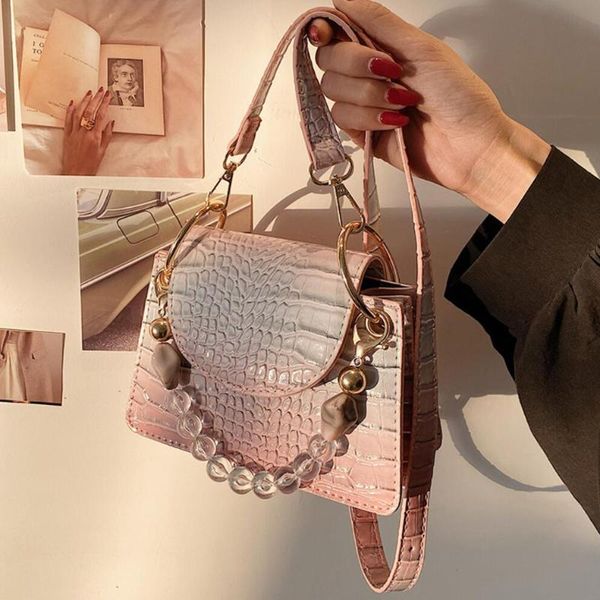 evening bags crocodile pattern small hand bag 2021 summer quality pu leather women designer handbag gradient shoulder messenger crossbody
evening bags crocodile pattern small hand bag 2021 summer quality pu leather women designer handbag gradient shoulder messenger crossbody