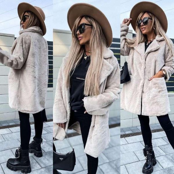 women's wool & blends nowsaa winter women warm fur jacket long windbreaker motorcycle coats faux shearling streetwear autumn maxi jacke, Black
women's wool & blends nowsaa winter women warm fur jacket long windbreaker motorcycle coats faux shearling streetwear autumn maxi jacke, Black