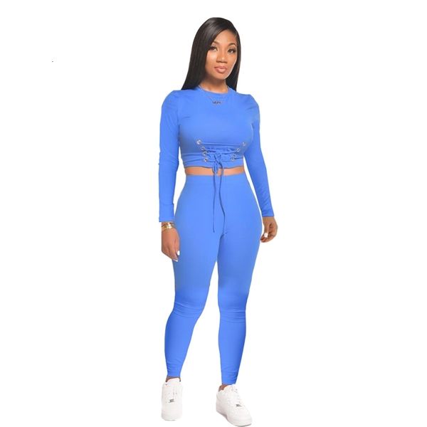 casual solid color printing two piece sets women sportwear o-neck lace-up crop high waist ny jogger leggings tracksuits, White
casual solid color printing two piece sets women sportwear o-neck lace-up crop high waist ny jogger leggings tracksuits, White