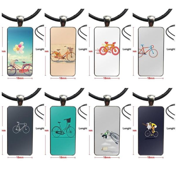 pendant necklaces fashion minimalist bicycle glass cabochon choker rectangle necklace steel color jewelry for women girls, Silver
pendant necklaces fashion minimalist bicycle glass cabochon choker rectangle necklace steel color jewelry for women girls, Silver