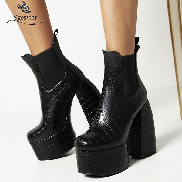 boots sgesvier 2021 women shoes high chunky stretch ankle platform modern boot round toe short 14cm black
boots sgesvier 2021 women shoes high chunky stretch ankle platform modern boot round toe short 14cm black