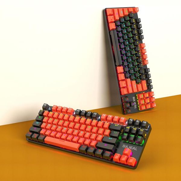 keyboards k200 blue switch 87-key two-color gaming competitive mechanical keyboard for pc computer lapdeskgame accessories
keyboards k200 blue switch 87-key two-color gaming competitive mechanical keyboard for pc computer lapdeskgame accessories