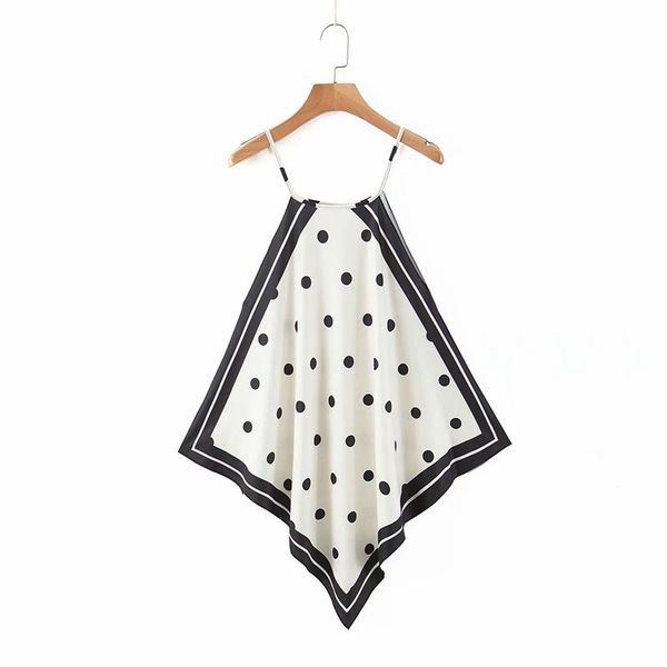 women's tanks & camis 2021 chic boho dots print chiffon tank women white female summer
women's tanks & camis 2021 chic boho dots print chiffon tank women white female summer
