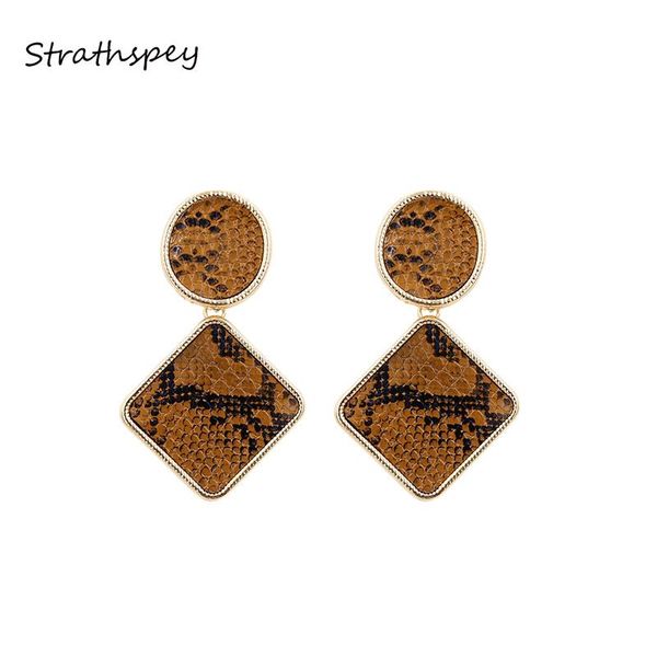ethnic snakeskin drop earrings for women boho vintage geometry leather dangle earring statement jewelry wholesale & chandelier, Silver
ethnic snakeskin drop earrings for women boho vintage geometry leather dangle earring statement jewelry wholesale & chandelier, Silver