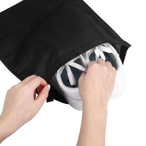 storage bags 5 pcs black carry bag travel sports shoes canvas sandals dust proof drawstring organizer pouch protector container
storage bags 5 pcs black carry bag travel sports shoes canvas sandals dust proof drawstring organizer pouch protector container