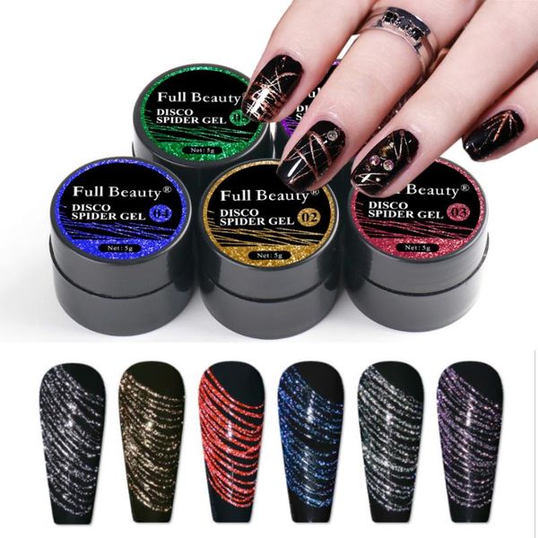 nail gel 6 colors sparkle spider reflective glitter line for nails art uv painting wire drawing designs manicure decorations la1922-1, Red;pink
nail gel 6 colors sparkle spider reflective glitter line for nails art uv painting wire drawing designs manicure decorations la1922-1, Red;pink