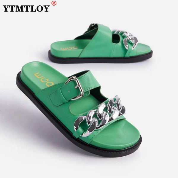 slippers fashion chains open toe buckle strap slides runway ladies sandals summer black white shoes woman peep sexy
slippers fashion chains open toe buckle strap slides runway ladies sandals summer black white shoes woman peep sexy