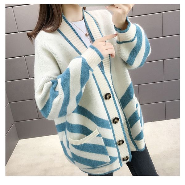 women's jackets fashion drops mesh cardigans sweater button women long sleeve with striped v cleavage outwear ladies ladies'jacket, Black;brown
women's jackets fashion drops mesh cardigans sweater button women long sleeve with striped v cleavage outwear ladies ladies'jacket, Black;brown