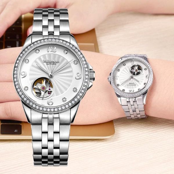 wristwatches 2021 ruimas women automatic mechanical watches fashion casual female watch ladies self-winding wristwatch relogio feminino, Slivery;brown
wristwatches 2021 ruimas women automatic mechanical watches fashion casual female watch ladies self-winding wristwatch relogio feminino, Slivery;brown