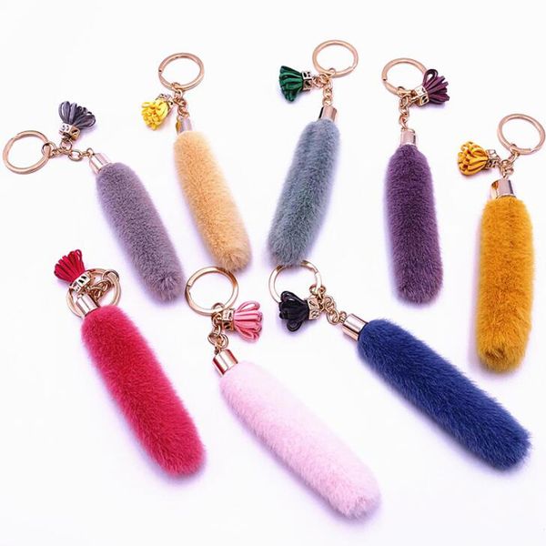 20pcs/lot girls bag pendant decorations keychains plush key ring with tassel for women accessories, Silver
20pcs/lot girls bag pendant decorations keychains plush key ring with tassel for women accessories, Silver
