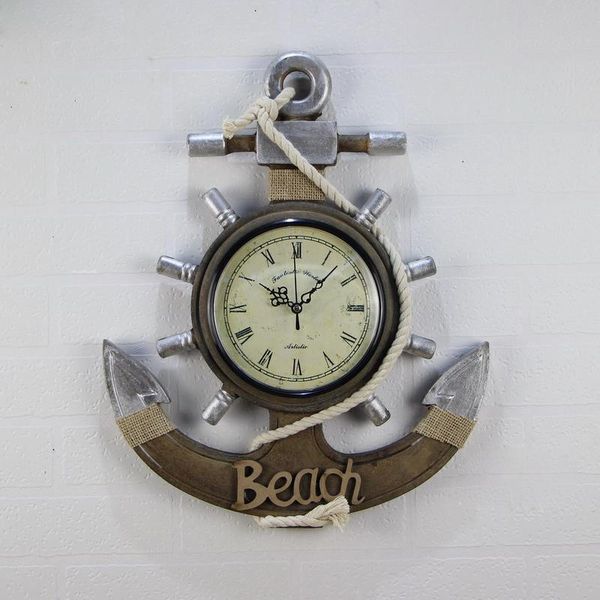 wall clocks vintage wood anchor clock beach sea theme nautical ship wheel rudder steering hanging decoration
wall clocks vintage wood anchor clock beach sea theme nautical ship wheel rudder steering hanging decoration