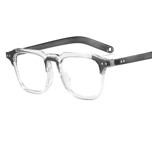fashion sunglasses frames korean version of the full-frame retro glasses trend rice nail decorative flat mirror can be equipped with myopia, Black
fashion sunglasses frames korean version of the full-frame retro glasses trend rice nail decorative flat mirror can be equipped with myopia, Black
