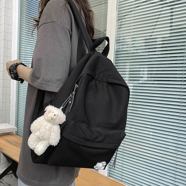 backpack seetic nylon waterproof women solid color teenager school bag laptravel casual female
backpack seetic nylon waterproof women solid color teenager school bag laptravel casual female