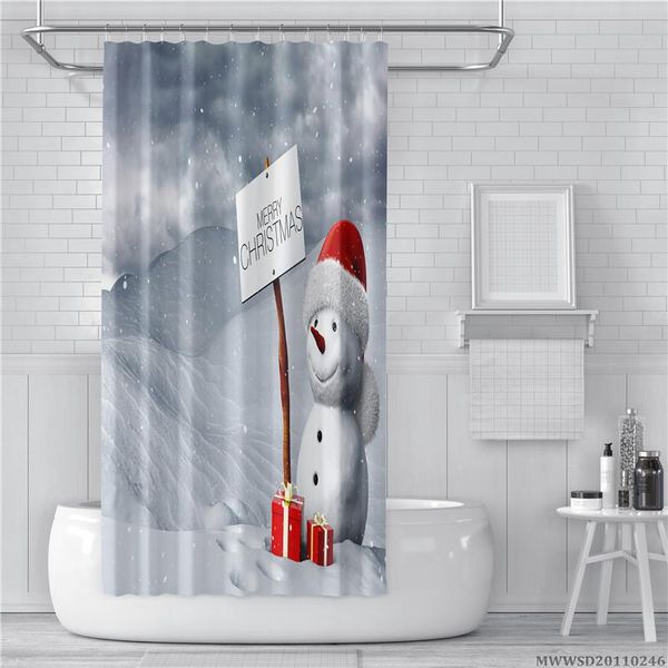 merry christmas 3d shower curtains lovely snowmen print polyester water proof bath curtain bathroom decoration
merry christmas 3d shower curtains lovely snowmen print polyester water proof bath curtain bathroom decoration