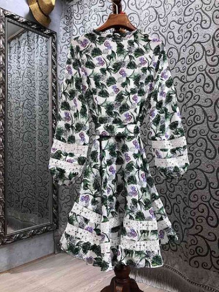 dresses est fashion summer women green floral print white lace patchwork long sleeve casual party club es, Black;gray
dresses est fashion summer women green floral print white lace patchwork long sleeve casual party club es, Black;gray