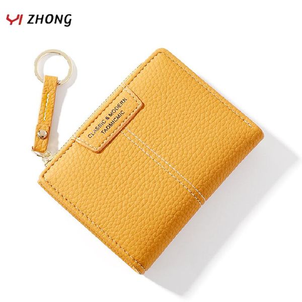 wallets yizhong mini leather women id card holder zipper coin pocket ladies small purses female wallet carteira kids purse, Red;black
wallets yizhong mini leather women id card holder zipper coin pocket ladies small purses female wallet carteira kids purse, Red;black