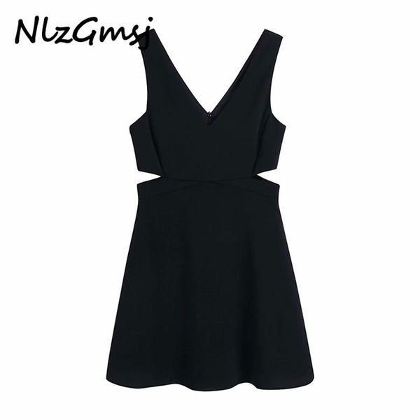 dres summer mini sleeveless wide straps party es female chic back zip vintage vestidos 210628, Black;gray
dres summer mini sleeveless wide straps party es female chic back zip vintage vestidos 210628, Black;gray