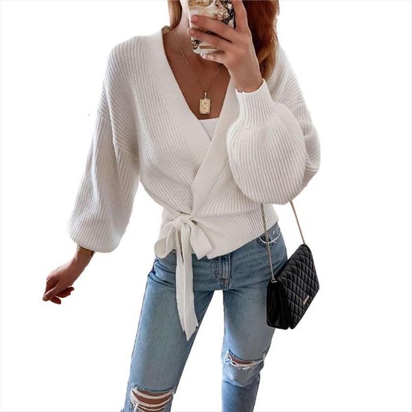 women v neck cardigan womens sweaters lace up bow solid color females coat white purple grey apricot, White;black
women v neck cardigan womens sweaters lace up bow solid color females coat white purple grey apricot, White;black
