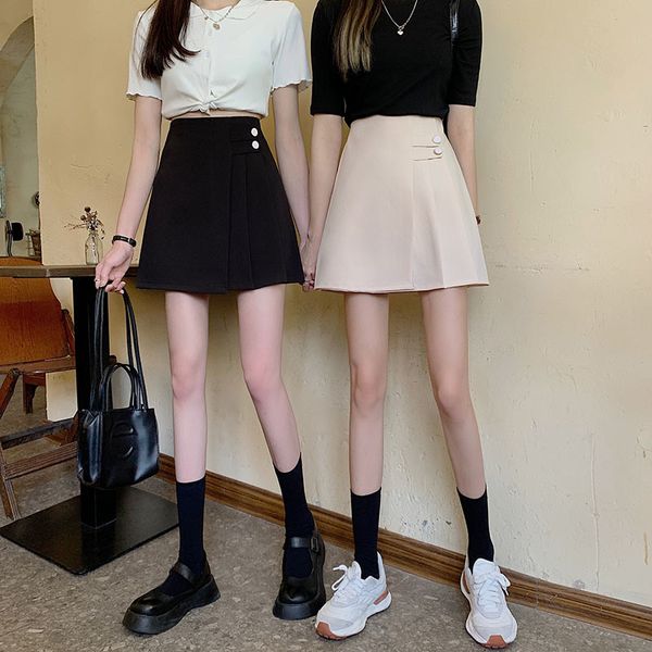 2colors sml summer female mini skirts women high waist pleated skirt solid color a line skirt womens (77005) 210423, Black
2colors sml summer female mini skirts women high waist pleated skirt solid color a line skirt womens (77005) 210423, Black