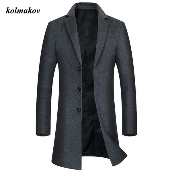 men's wool & blends arrival winter style plus fertilizer to increase mid-length woolen coat business casual trench size m-8xl, Black
men's wool & blends arrival winter style plus fertilizer to increase mid-length woolen coat business casual trench size m-8xl, Black
