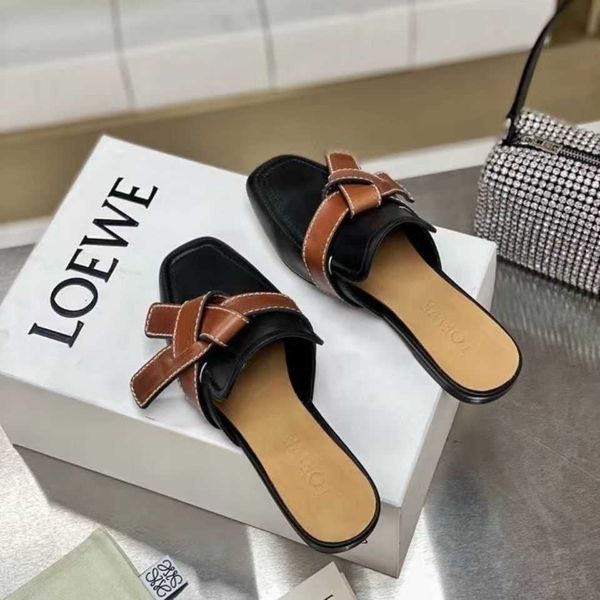 bowknot baotou muller slippers women wear 2021 new flat bottom half drag versatile square head lazy shoes sandals zlh, Black
bowknot baotou muller slippers women wear 2021 new flat bottom half drag versatile square head lazy shoes sandals zlh, Black