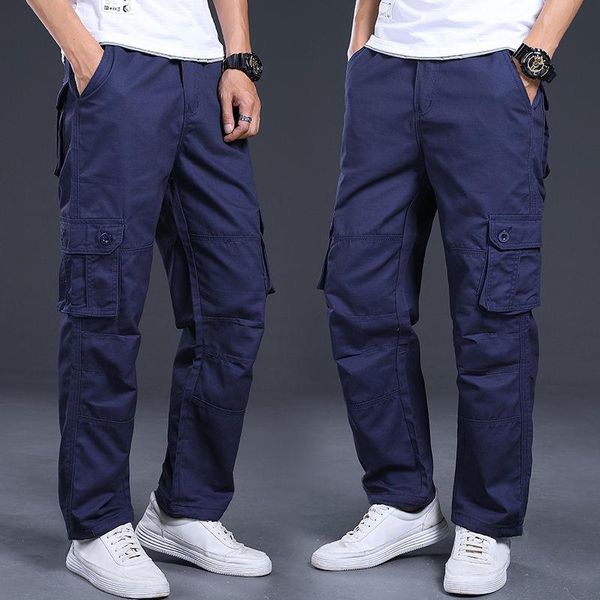 men's pants autumn men cargo pocket zipper summer out door big size male simple army green straight trousers, Black
men's pants autumn men cargo pocket zipper summer out door big size male simple army green straight trousers, Black