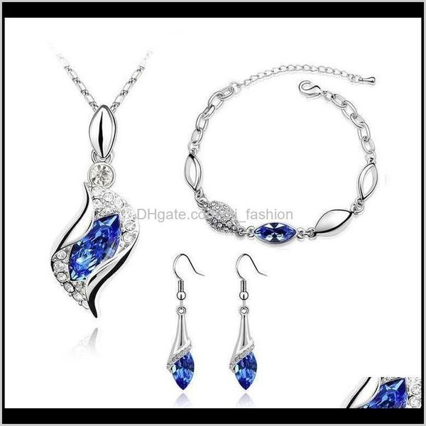 bracelet, & necklace jewelrybracelet sier sets crystal earrings pendant necklaces bracelets set for women fashion jewelry wholesale drop del, Black
bracelet, & necklace jewelrybracelet sier sets crystal earrings pendant necklaces bracelets set for women fashion jewelry wholesale drop del, Black
