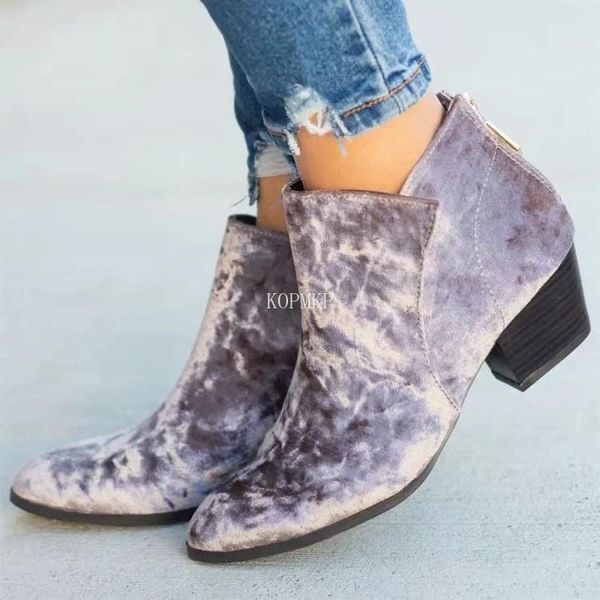 boots 2021 fashion women autumn winter flock ankle slip-on round toe square heel solid casual booties kopmkp size 35-43, Black
boots 2021 fashion women autumn winter flock ankle slip-on round toe square heel solid casual booties kopmkp size 35-43, Black